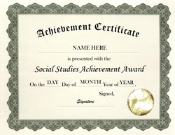 Award Certificates Diploma Word Templates Clip Art Wording Geographics