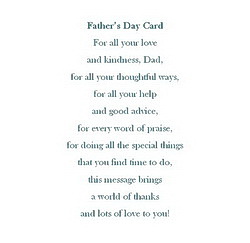 Father's Day | Free Suggested Wording by Holiday | Geographics