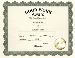 Awards | Free Templates Clip Art & Wording | Geographics