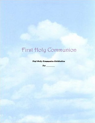 First Communion Invitations Templates, Clip Art and Wording | Geographics