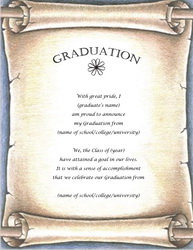 Graduation Stationery Templates, Clip Art & Wording | Geographics