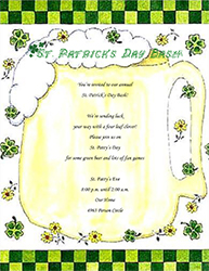 Free St. Patrick's Day Cards & Invitations Templates, Clip Art & Wording