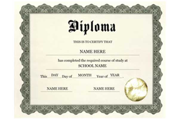 What Is A Graduation Certificate Called